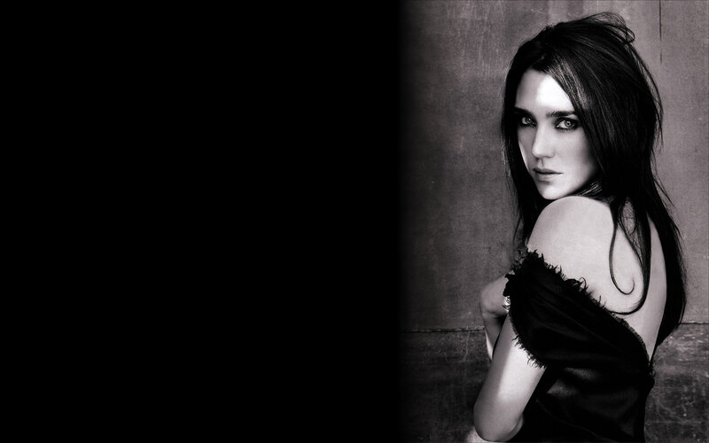 woman in black dress
