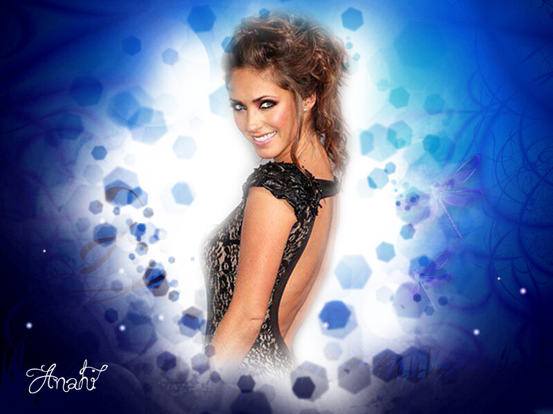 Woman in Black Dress — Blue, Dramatic, Digital Art, Dragonflies