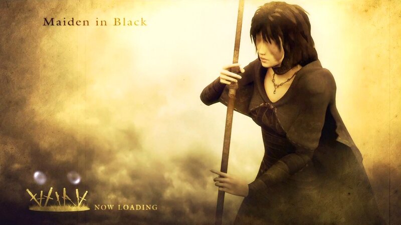 Woman in Black Dress — Brown, Dramatic, 3d Render