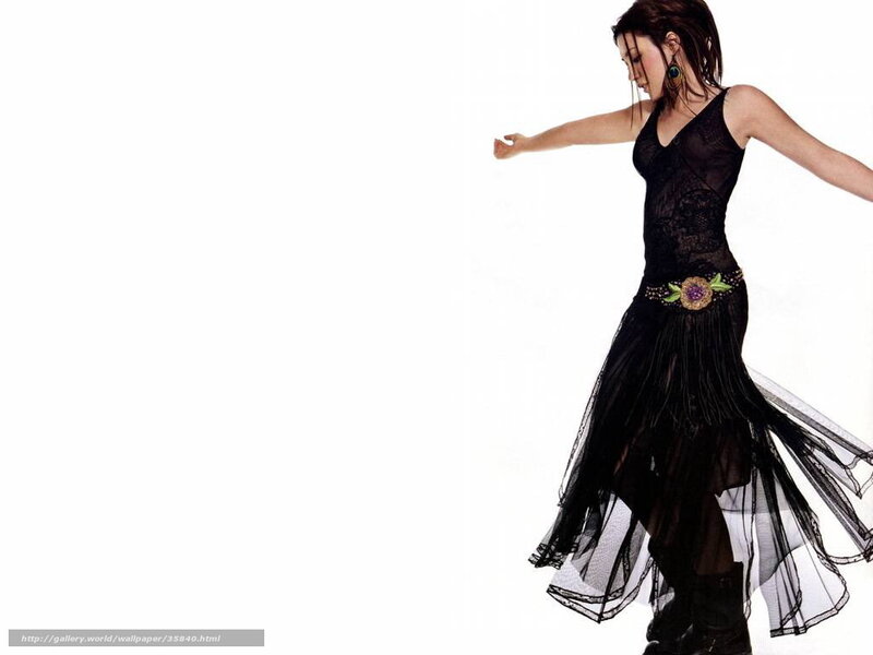 Woman in Black Dress — Dramatic, Photograph, Belt, Boots