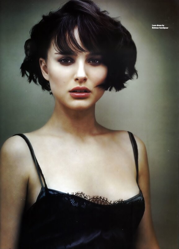 Woman in Black Dress — Dramatic, Photograph, Black Dress, Short Hair