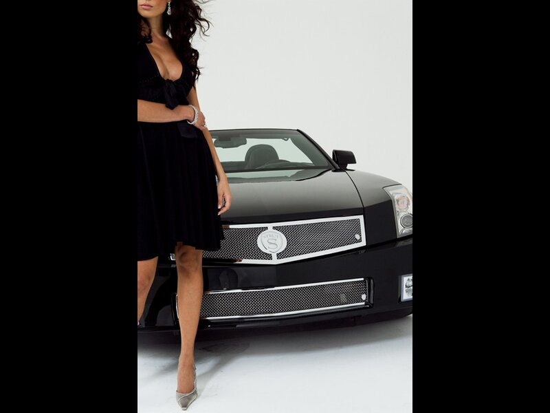 Woman in Black Dress — Dramatic, Photograph, Car, Heels