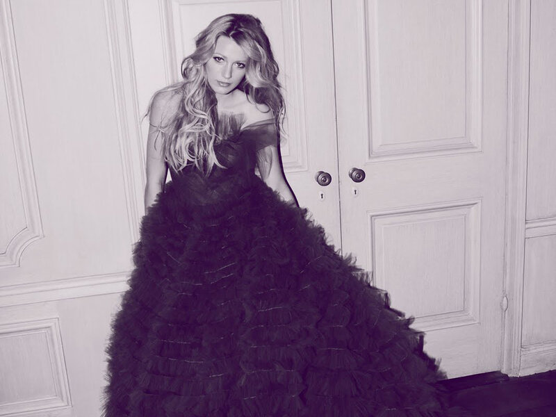Woman in Black Dress — Dramatic, Photograph, Door, Hair