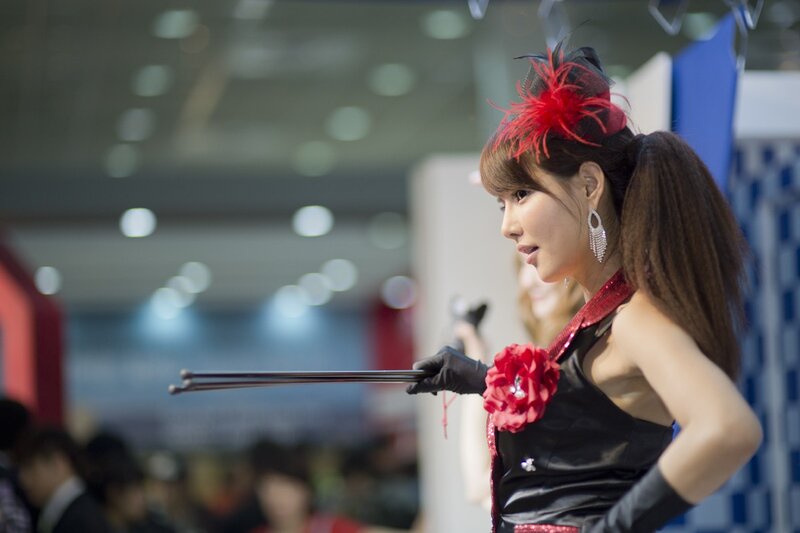 Woman in Black Dress — Dramatic, Photograph, Feather Hat, Gloves