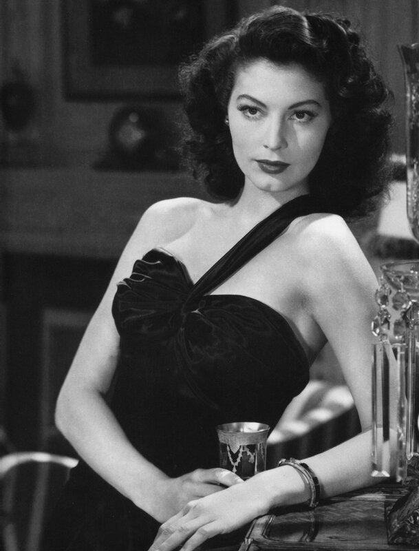 Woman in Black Dress — Dramatic, Photograph, Glass