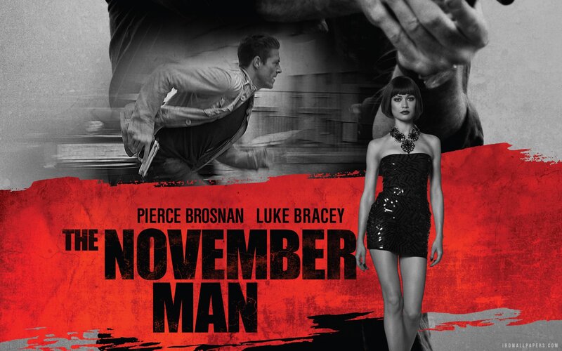 Woman in Black Dress — Dramatic, Photograph, Man Running