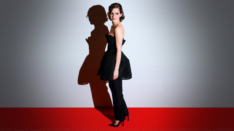 Woman in Black Dress — Dramatic, Photograph, Red Carpet