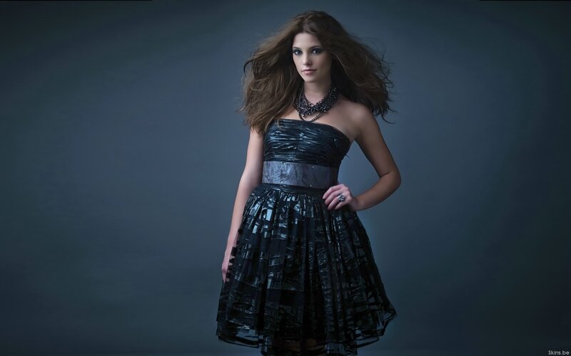 Woman in Black Dress — Dramatic, Ring