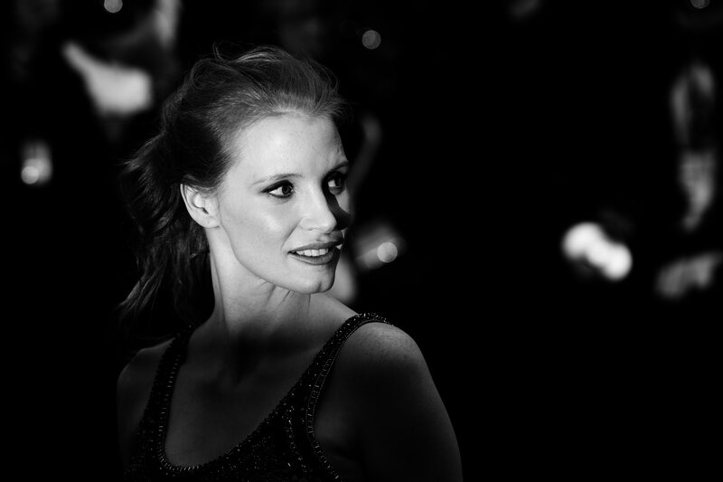 Woman in Black Dress — Dramatic, Smile