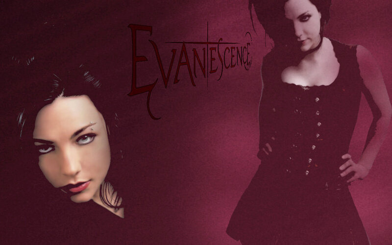 Woman in Black Dress — Maroon