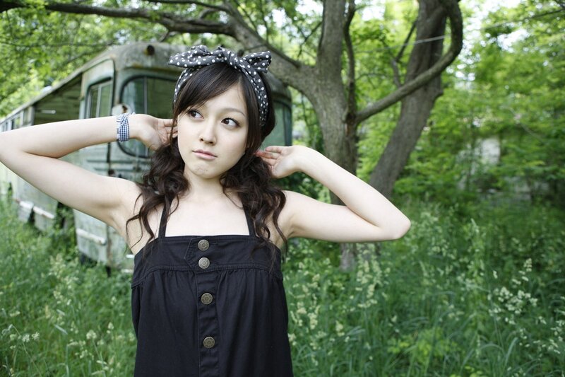 woman in black dress outdoors