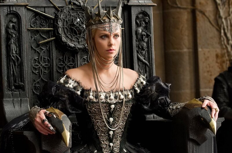 Woman in Black Gown — Dramatic, Photograph, Crown