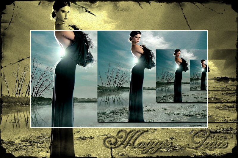 Woman in Black Gown — Dramatic, Photograph, Feathers