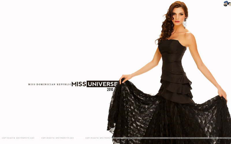 Woman in Black Gown — Formal