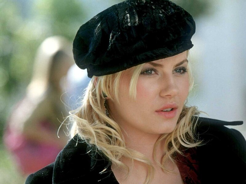 woman in black hat