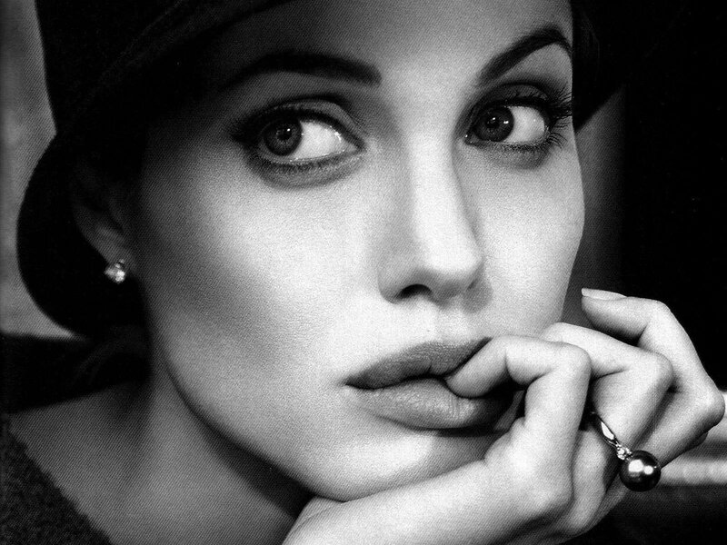 Woman in Black Hat — Dramatic, Photograph, Earring, Ring