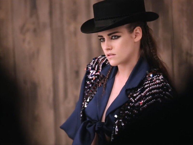 Woman in Black Hat — Dramatic, Photograph, Jacket