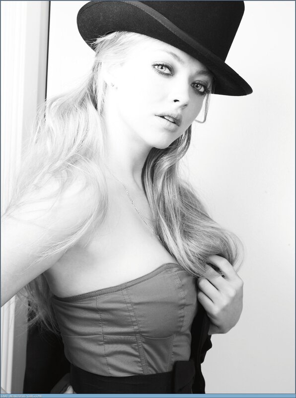 woman in black hat portrait