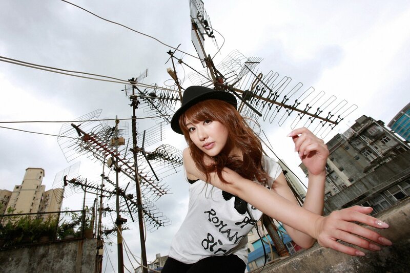 Woman in Black Hat — White, Urban