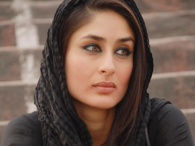 woman in black headscarf
