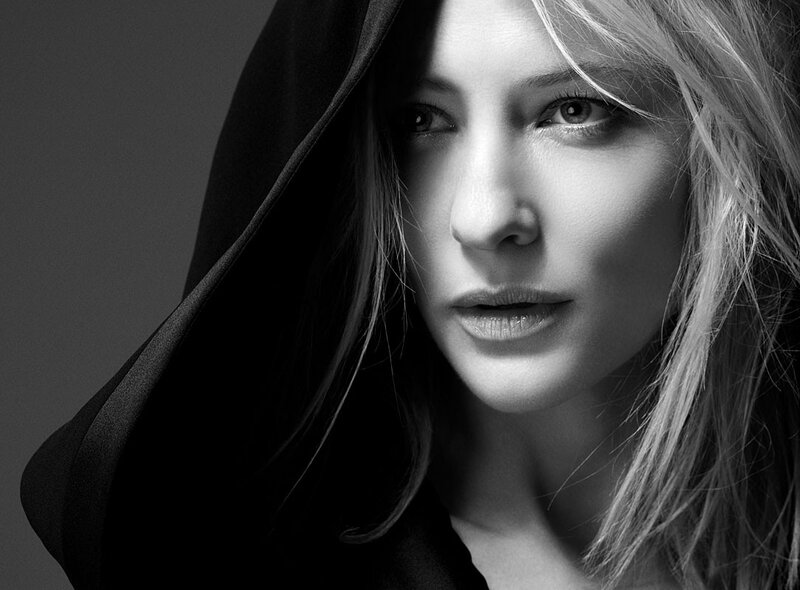woman in black hood