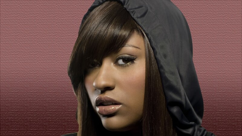 woman in black hood