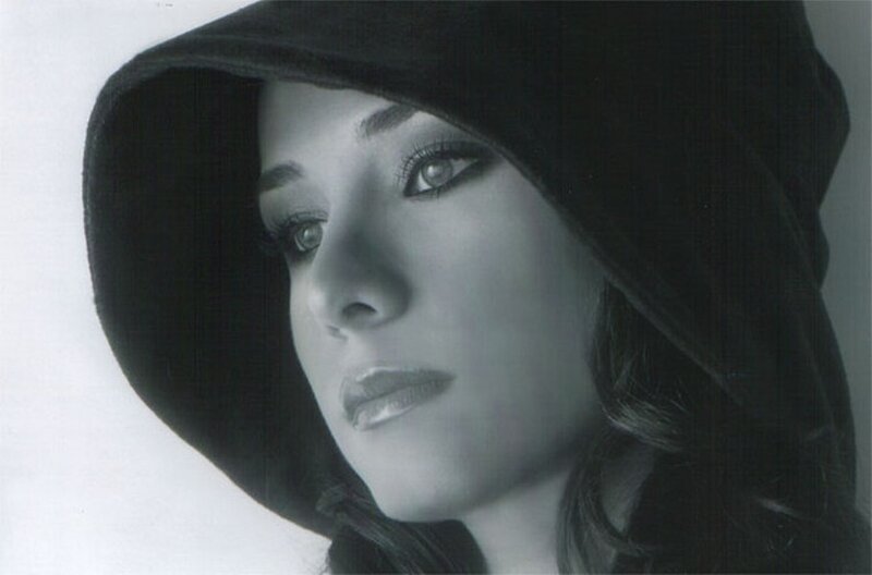 Woman in Black Hood — Dramatic, Photograph, Makeup
