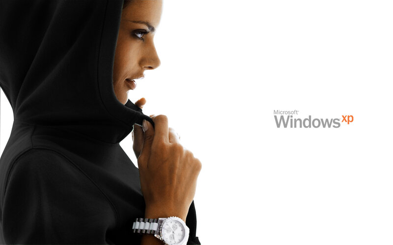 woman in black hoodie