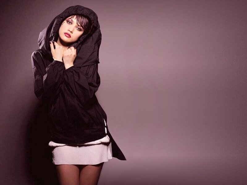 Woman in Black Hoodie — Dramatic