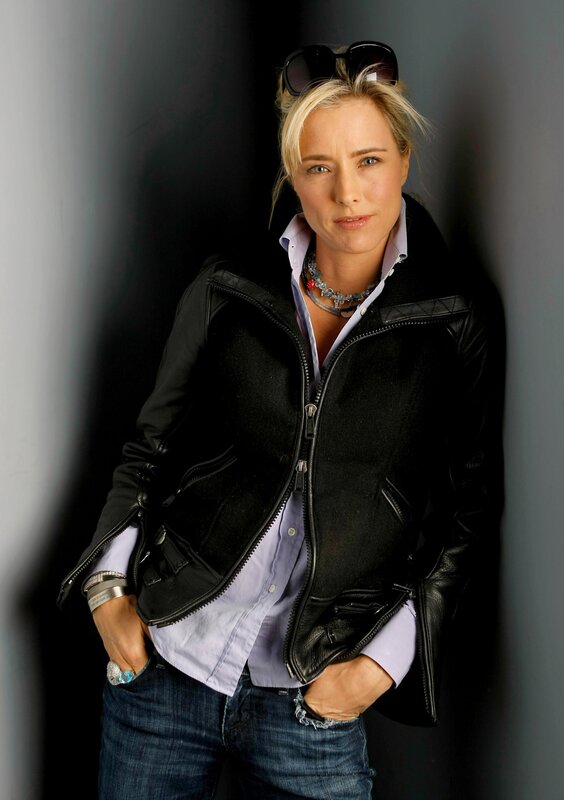 woman in black jacket