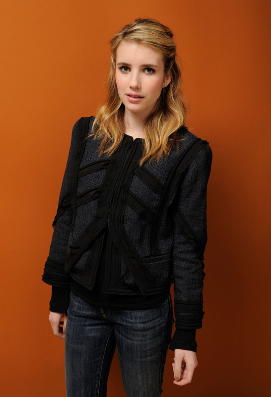 woman in black jacket