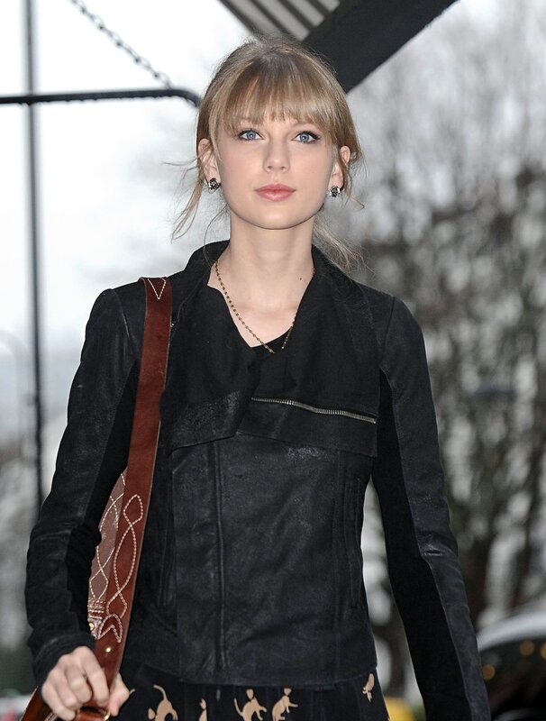woman in black jacket
