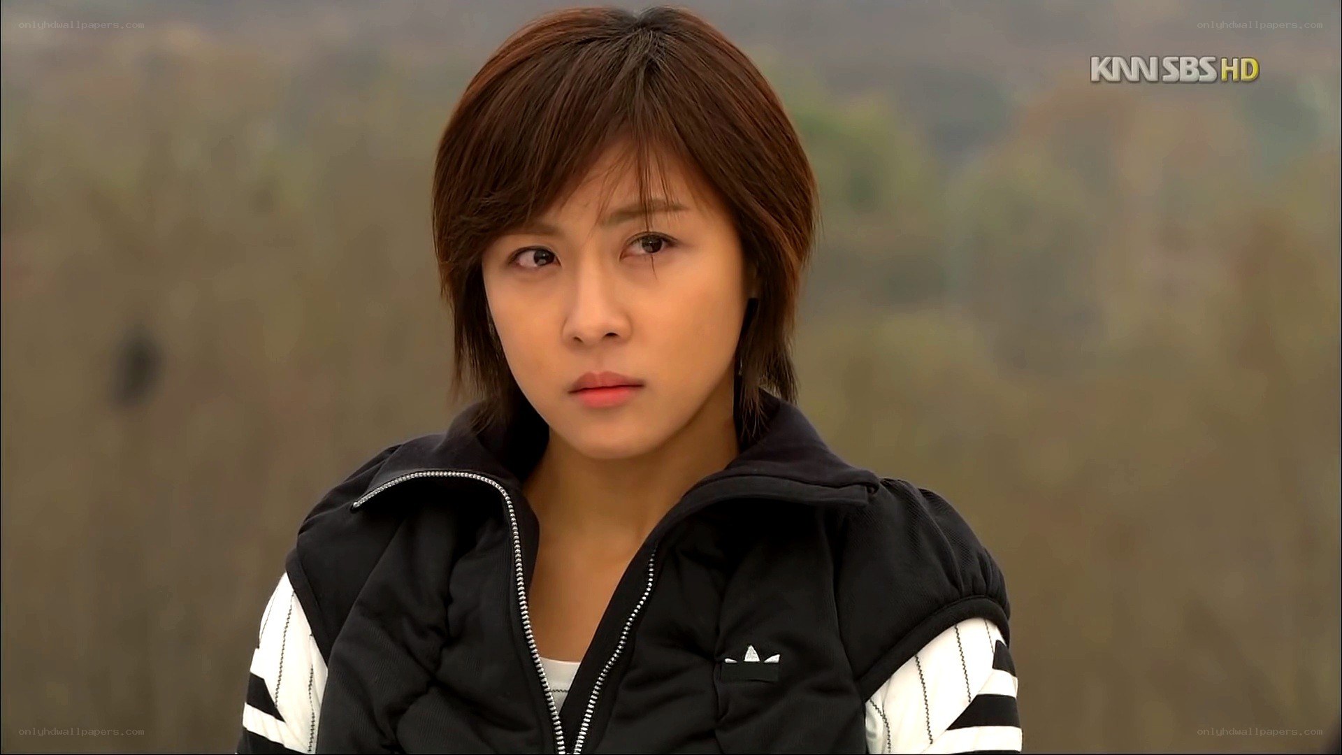 woman in black jacket