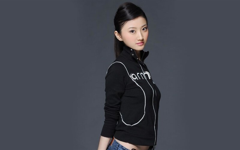 woman in black jacket