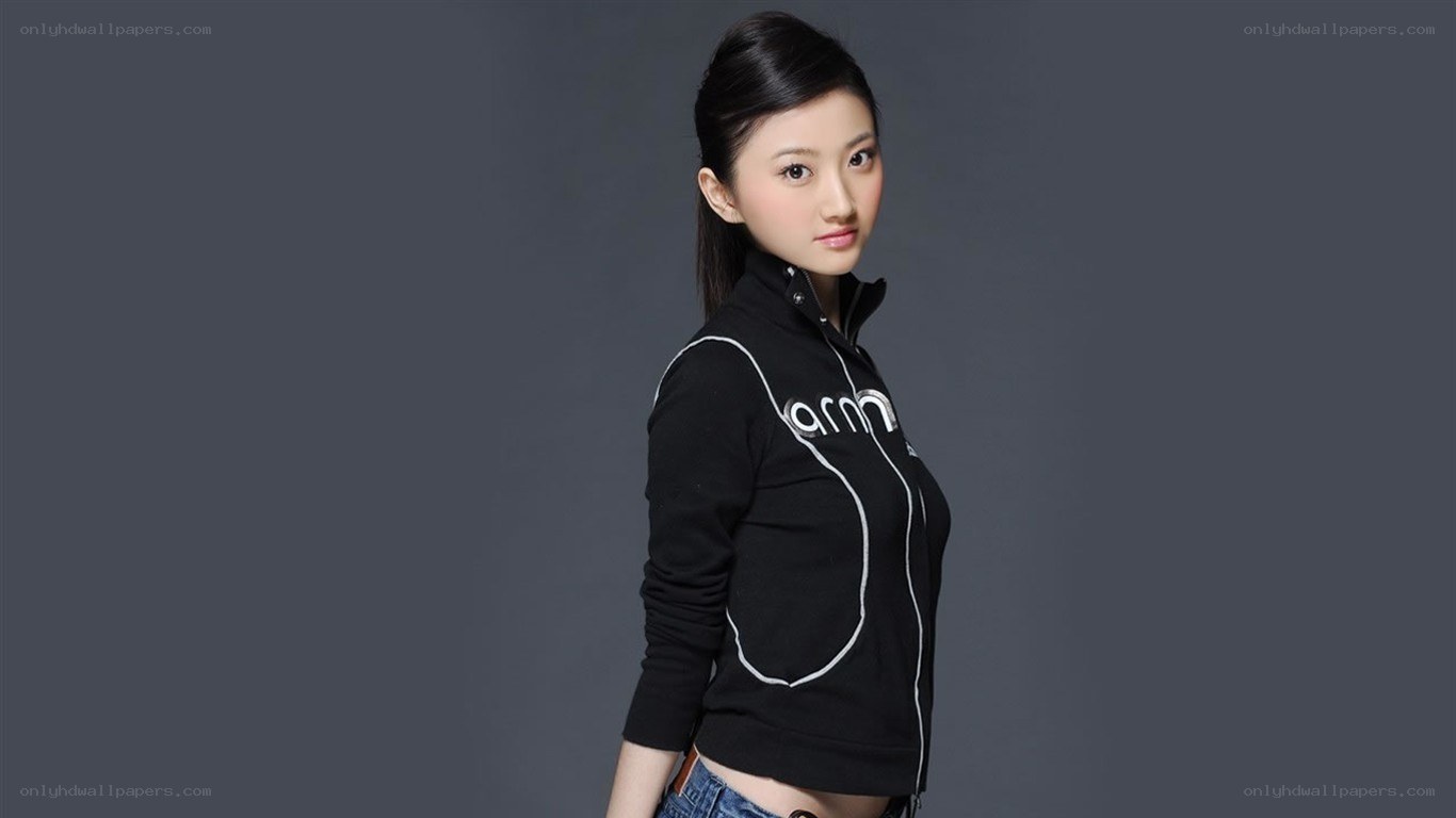 woman in black jacket