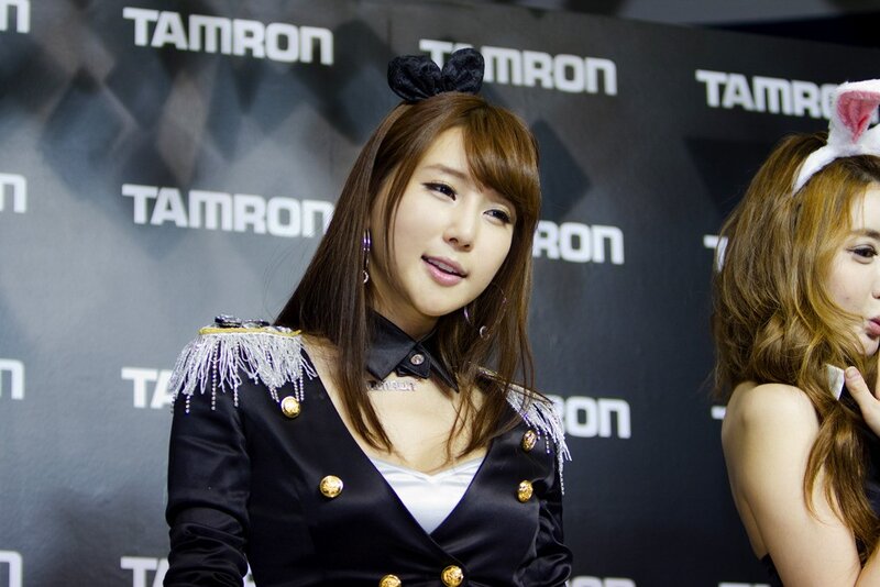 woman in black jacket at event