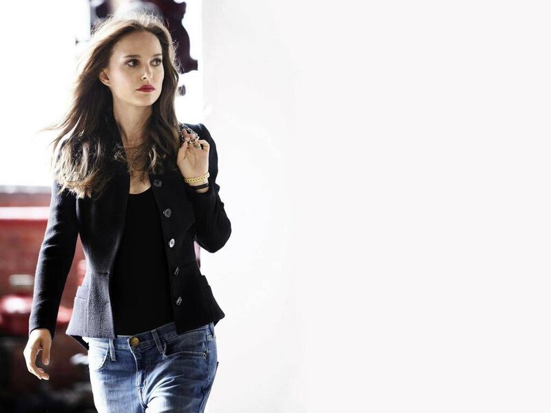 Woman in Black Jacket — Confident, Photograph, Jeans, Bracelet