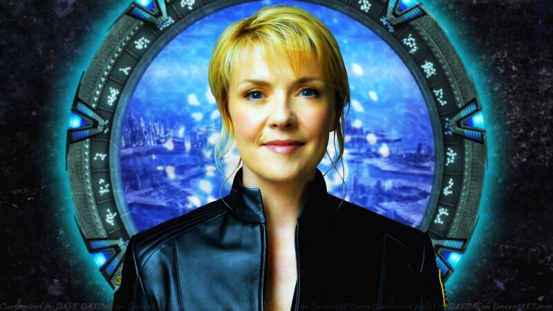 Woman in Black Jacket — Dramatic, Digital Art, Stargate, Cityscape