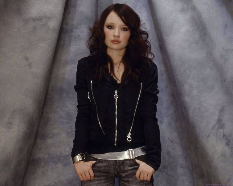 Woman in Black Jacket — Neutral, Photograph, Jeans, Belt, Gray