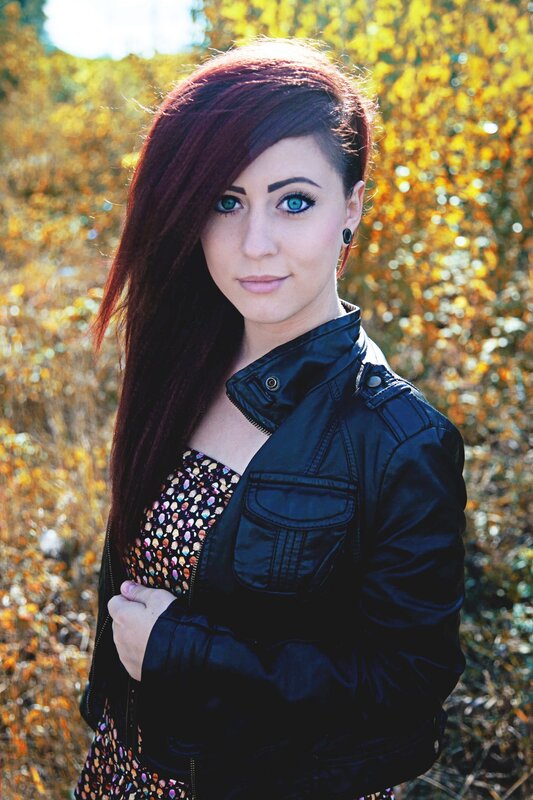 woman in black jacket outdoors