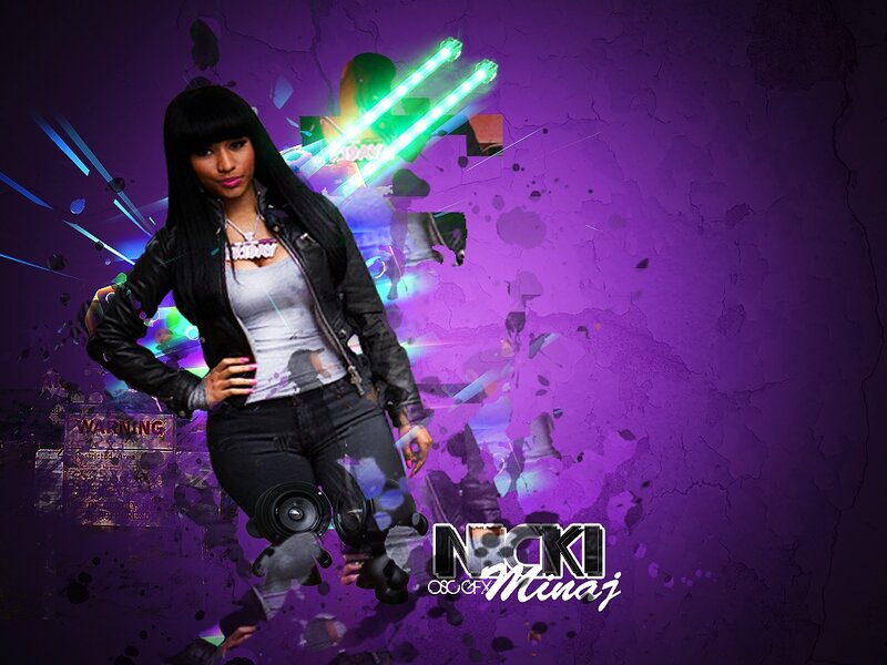 Woman in Black Jacket — Purple, Energetic