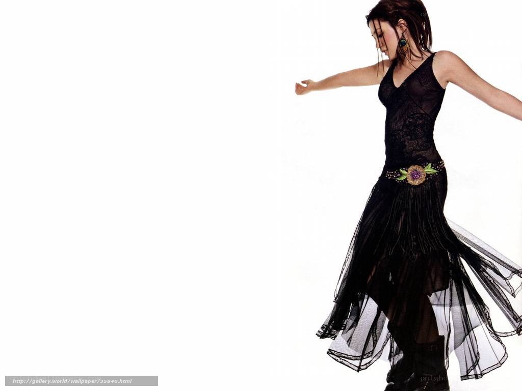 woman in black lace dress