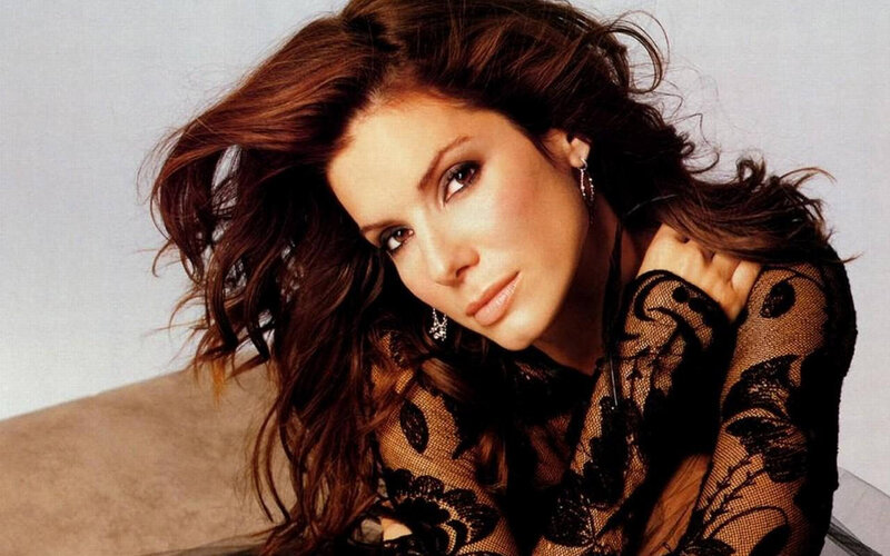 woman in black lace top