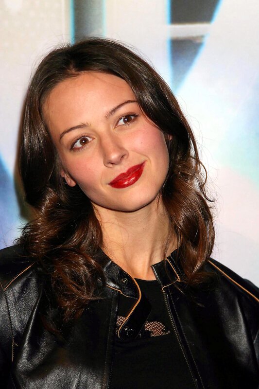 woman in black leather jacket
