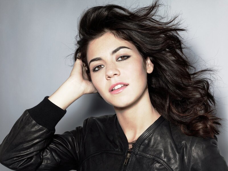 woman in black leather jacket