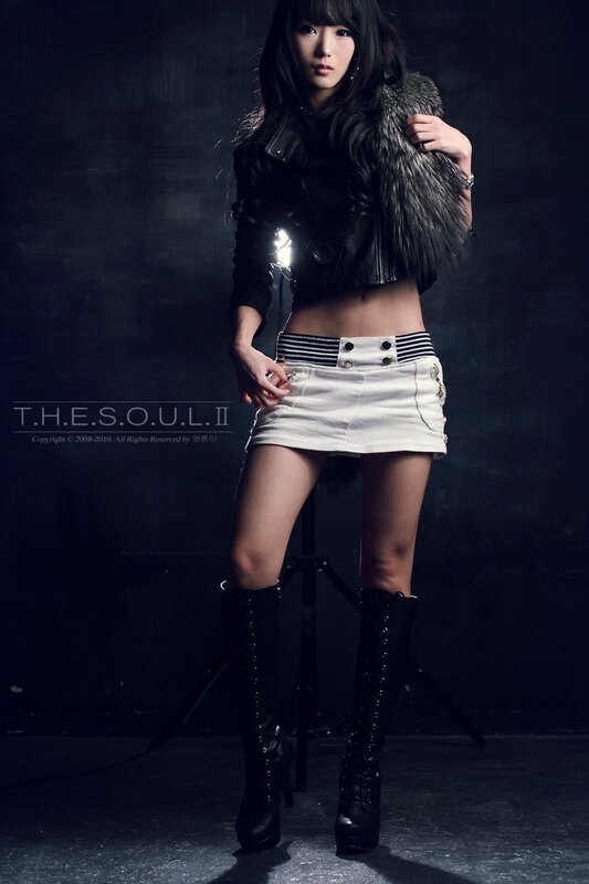 woman in black leather jacket