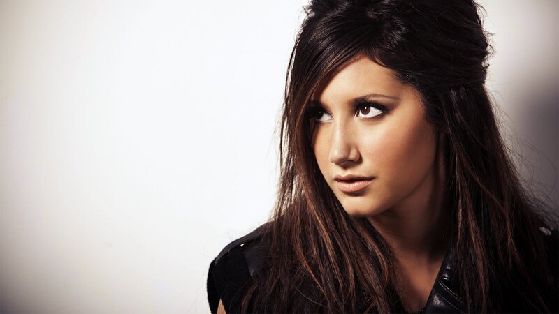 woman in black leather jacket