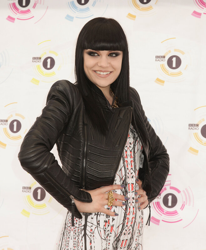 woman in black leather jacket
