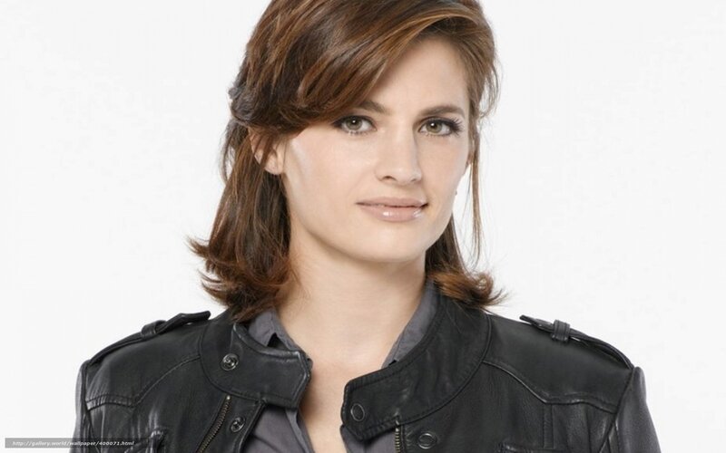 woman in black leather jacket