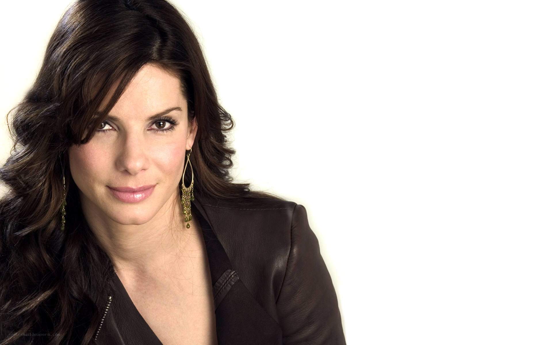 woman in black leather jacket